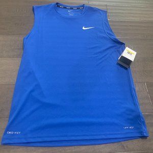 NWT | Nike Men's Sleeveless Swim Shirt | Size Small | Performance Swimwear